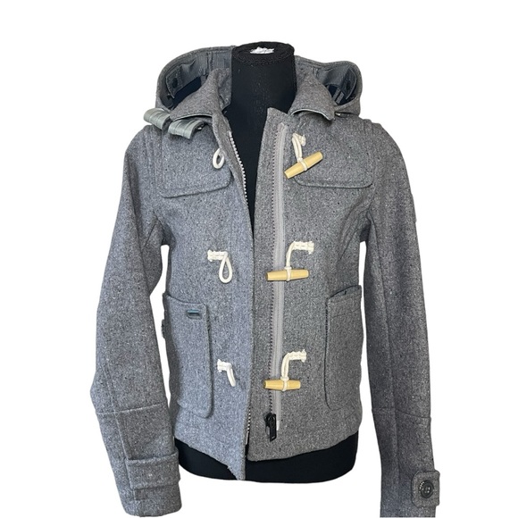 Superdry Limited Wool Duffle Jacket - Picture 3 of 16